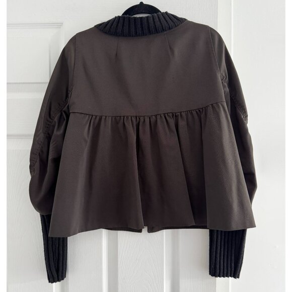 Dries Van Noten Bomber Jacket with Ruffle Back, size Large (fits M/L) - Picture 6 of 6